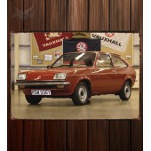 Металлическая табличка Vauxhall Chevette Hatchback